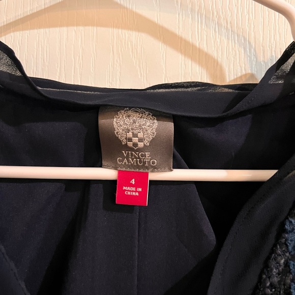 NWT Women's Vince Camuto Embellished Tweed Blazer - Picture 9 of 10